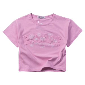 Παιδική μπλούζα ΝΕΚ για κορίτσια Escape ροζ σχολείο καθημερινή βόλτα βαμβακερή καλοκαιρινή ετών Online  (1)