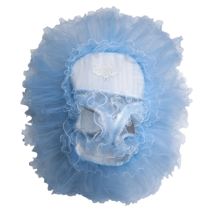 Βρεφική καλαθούνα για αγόρια King γαλάζιο βρεφικές καλαθουνες στέμμα βαμβακερά μαιευτήριο νεογέννητα μηνών (7)