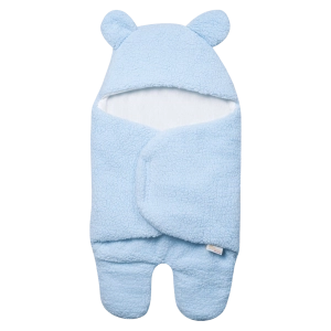Βρεφικός υπνόσακος για αγόρια Bear γαλάζιο μοντέρνο νεογέννητο μαιευτήριο δώρο ζεστός online (6)