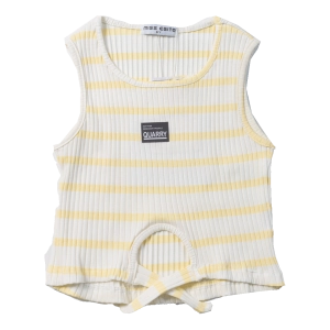 Παιδική μπλούζα Εβίτα για κορίτσια Quarry κίτρινο crop άσπρο κοντές μπλούζες καλοκαιρινές κροπ για κοριτσάκια ετών online (3)