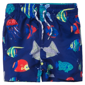 Παιδικό μαγιό Minoti για αγόρια Fish μπλε για θάλασσα μοντέρνο ήλιο ρούχα για παραλία ετών (3)