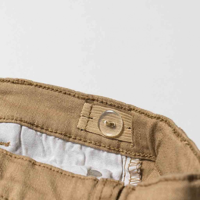 Παιδικό παντελόνι Minoti για αγόρια Will μπεζ επώνυμα παιδικό ρούχο αγορίστικο τζιν Jean μοντέρνο λαστιχάκι εσωτερικά