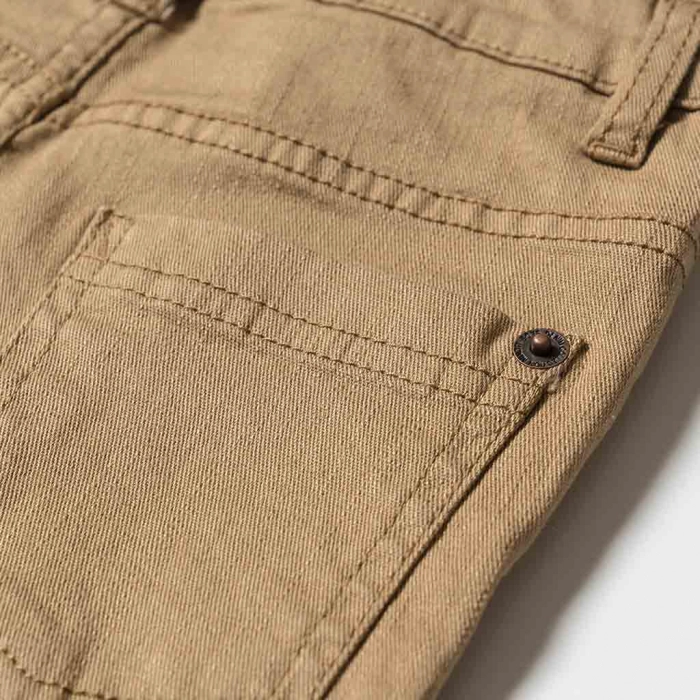 Παιδικό παντελόνι Minoti για αγόρια Will μπεζ επώνυμα παιδικό ρούχο αγορίστικο τζιν Jean μοντέρνο πίσω τσέπη