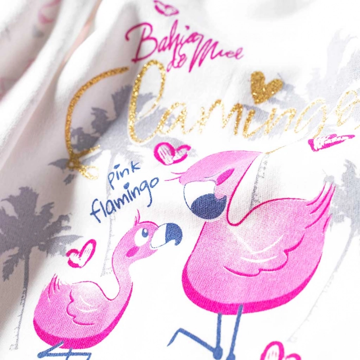 Βρεφικό σετ φόρμας για κορίτσια Flamingo ροζ μοντέρνο με κουκούλα με ζακέτα μηνών αθλιτικό ελαστικό άνετο καθημερινό για βόλτα 4