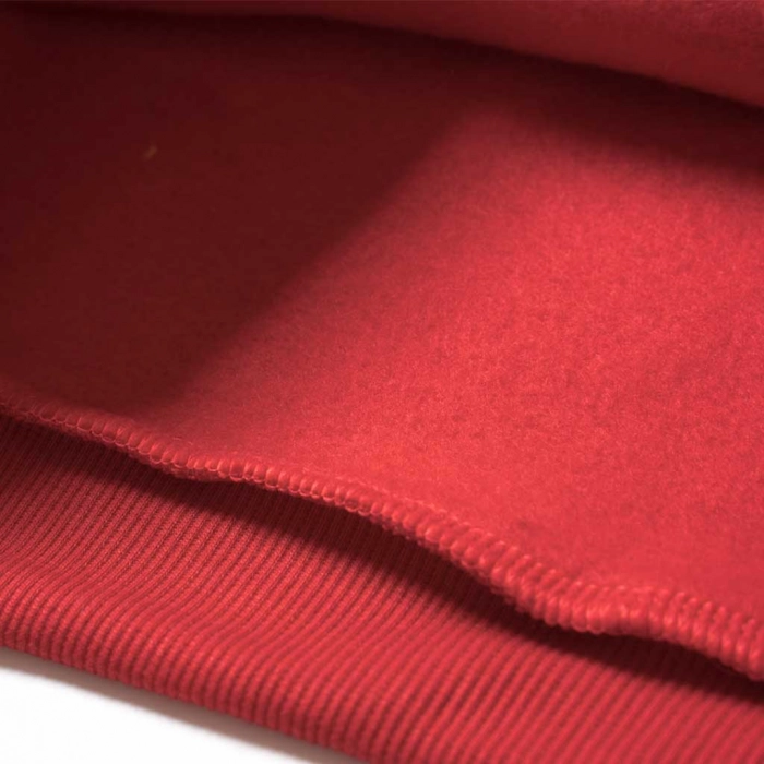 Παιδικό σετ φόρμας για κορίτσια Believe κόκκινο μοντέρνες ζεστές φόρμες για κοριτσάκια με μπλούζα κουκούλα ετών Online 3