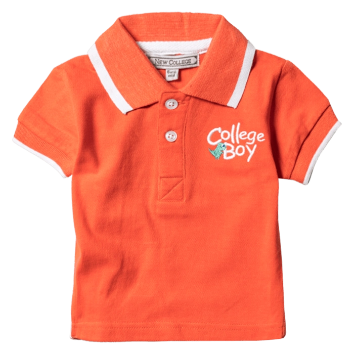 Bρεφική μπλούζα New Collage για αγόρια College Boy καθημερινά αγορίστικα ποιοτικά online προσφοράς