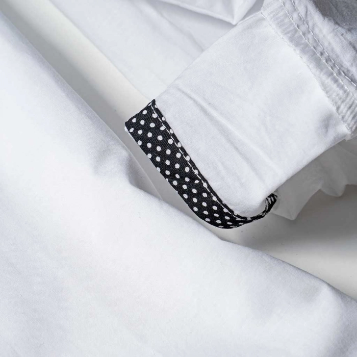 Παιδικό πουκάμισο New College για αγόρια Grey Άσπρο αγορίστικα ελληνικά μοντέρνα κλασσικά 5