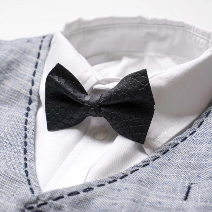 Παιδικό σετ για αγόρια Blancos γκρι σετάκια μοντέρνα με πουκάμισο γιλέκο καλοκαιρινά ιδιαίτερα για αγοράκια ετών online 5