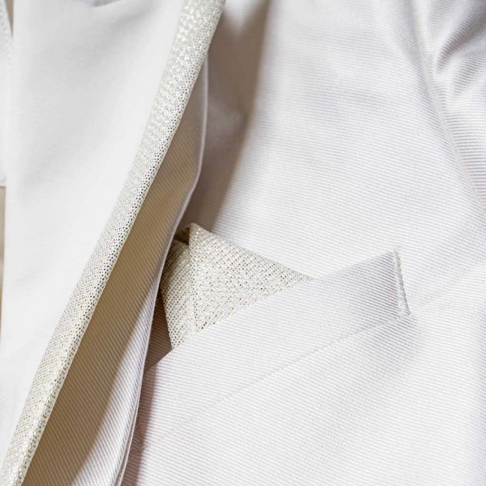 Παιδικό κοστούμι για αγόρια Mykonos White αγορίστικα μοντέρνα βαφτιστικά παραγαμπράκια καλό ντύσιμο για γάμο βάφτιση 7