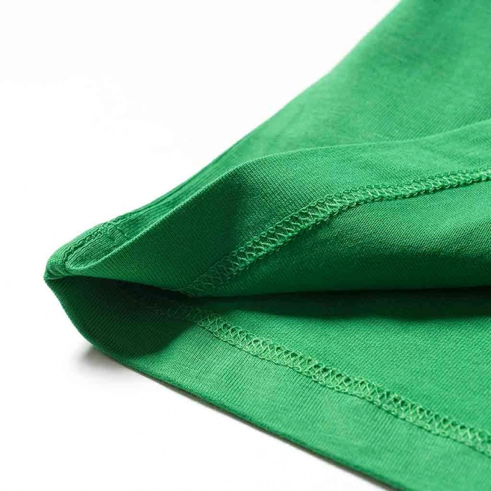 Παιδική μπλούζα για αγόρια Skater πράσινο Μοντέρνα παιδικά ρούχα online αγορίστικα καλοκαιρινά αμάνικα ετών ύφασμα