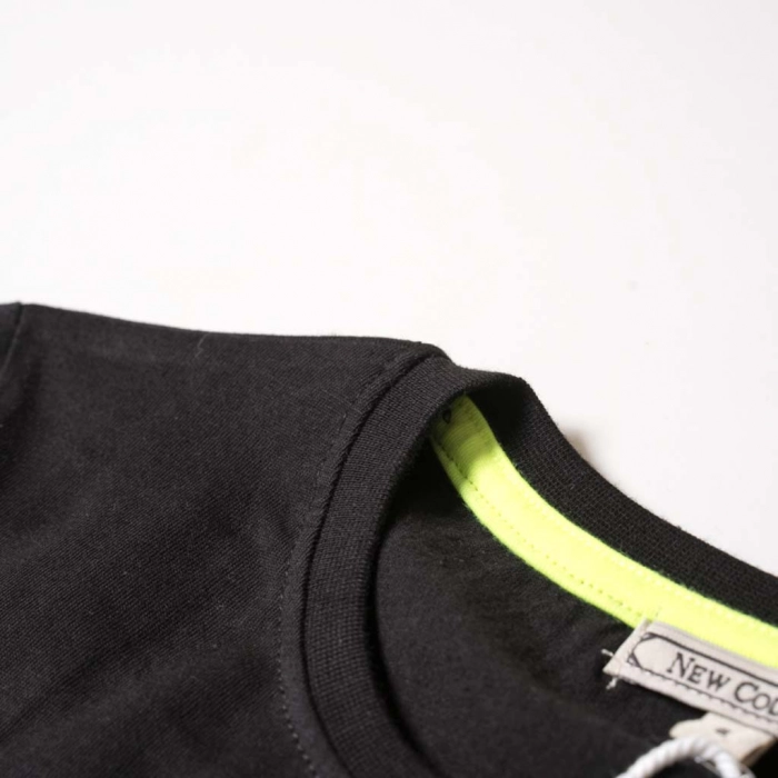 Παιδική μπλούζα New College για αγόρια Superior μαύρο αγορίστικες μπλούζες καλοκαιρινές κοντές t shirt μοντέρνα online 1