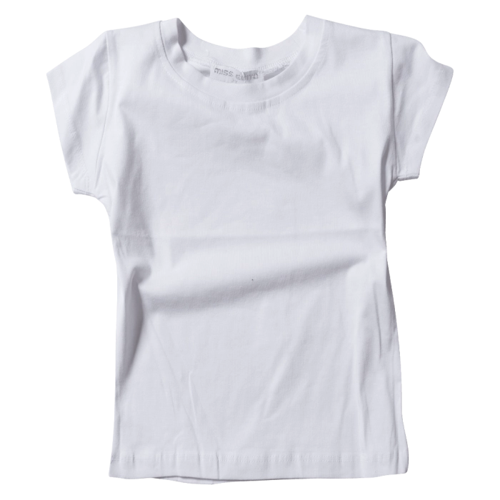 Παιδική μπλούζα ΕΒΙΤΑ για κορίτσια Βasic Άσπρη