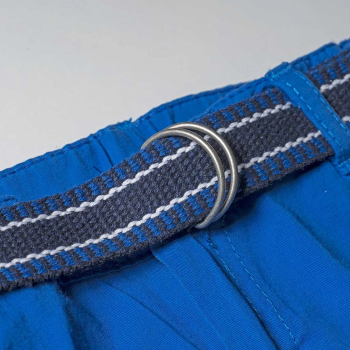 Παιδικό σετ για αγόρια Designer Stripes Μπλε αγορίστικο μοντέρνο με παπιγιόν και βερμούδα online 1
