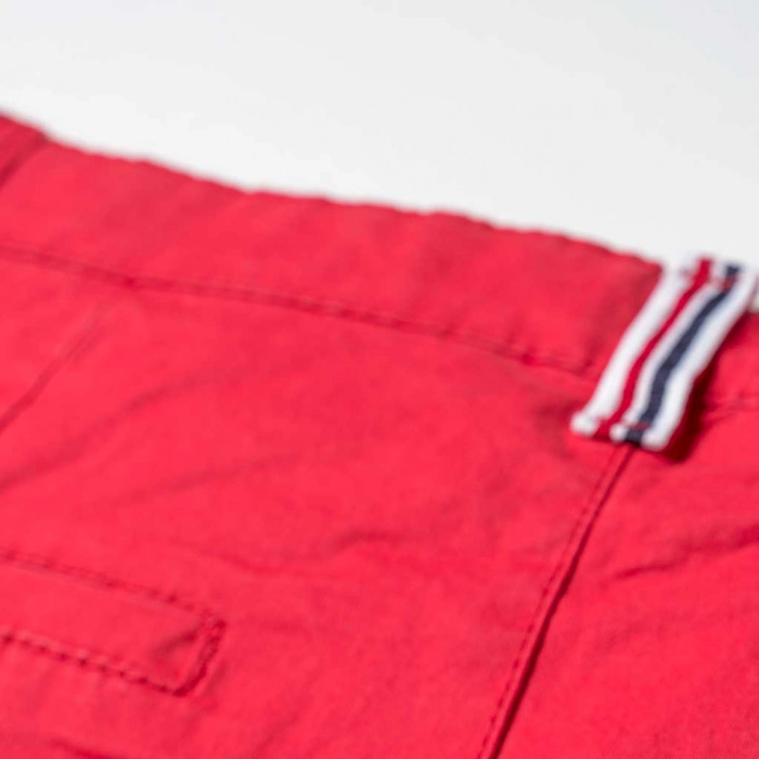 Παιδικό παντελόνι New College για αγόρια Absolute Κόκκινο μονόχρωμο απλό καθημερινό online 5