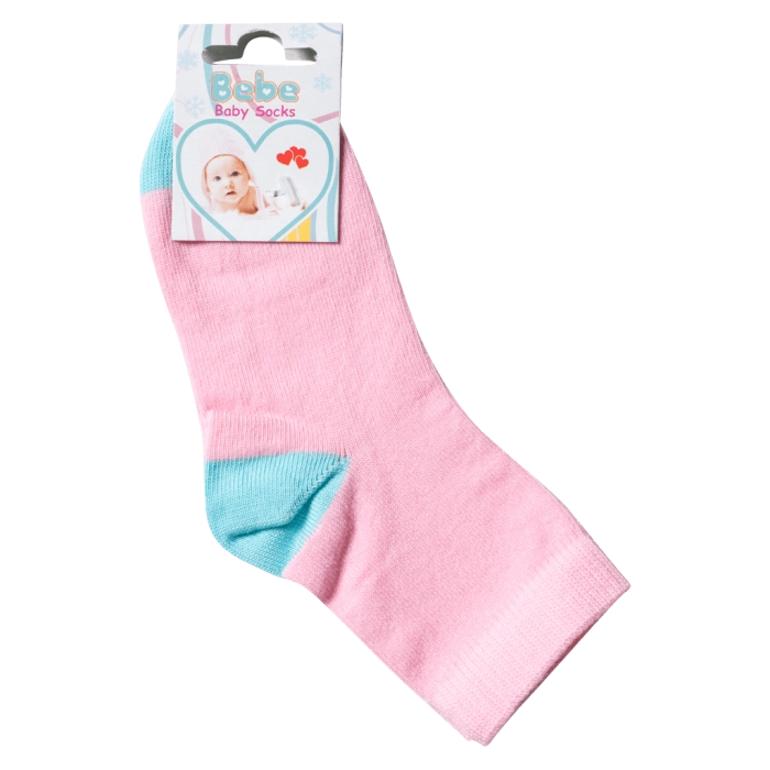 Παιδικές κάλτσες για κορίτσια Basic Ροζ απλή καθημερινή μονόχρωμη online
