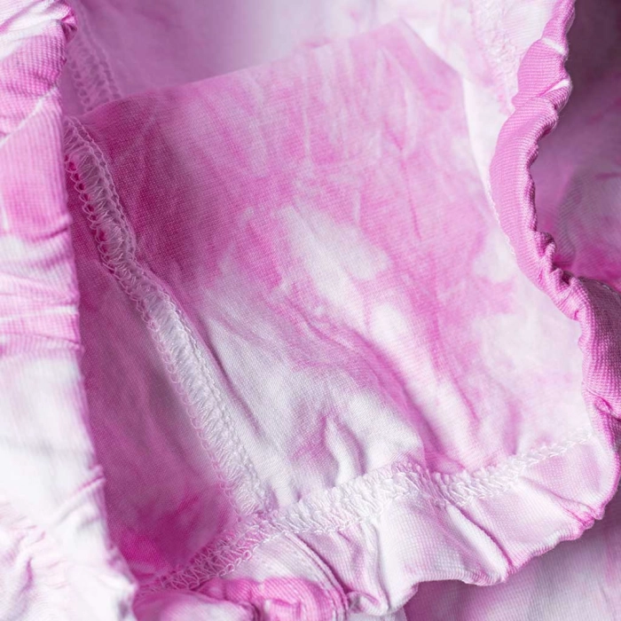 Παιδικό σετ Emery για κορίτσια Styling is on Rise Ροζ κοριτσίστικα σετ καλοκαιρινά μοντέρνα Tie dye 4