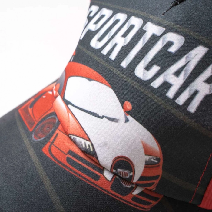Παιδικό καπέλο για αγόρια SportCar Κόκκινο 2