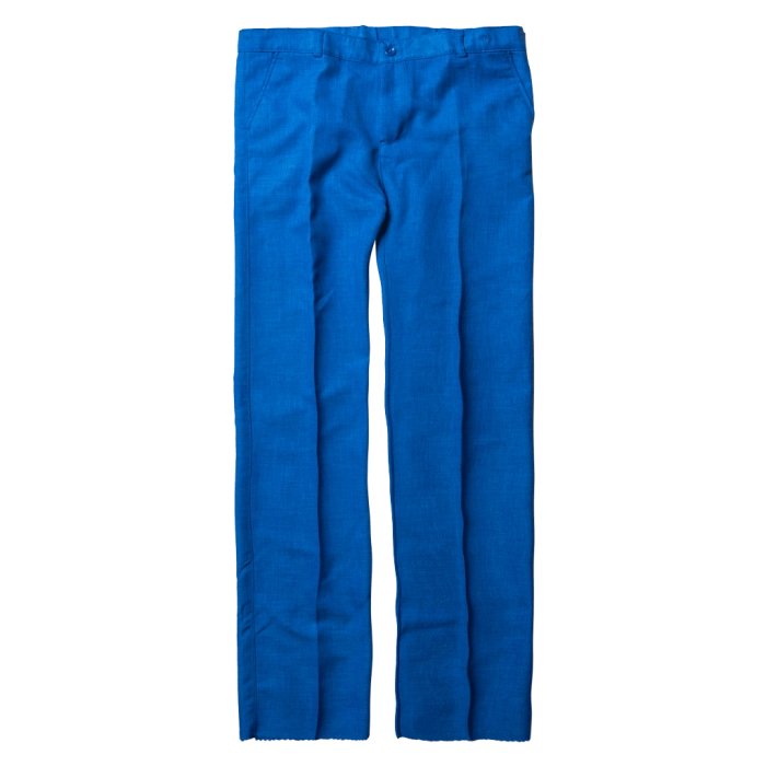 Παιδικό παντελόνι για αγόρια Groom Μπλε Ρουά αγορίστικα παντελόνια υφασμάτινα για γάμο και βάφτιση