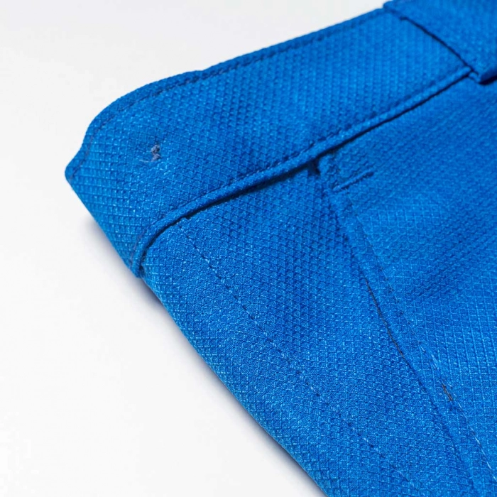 Παιδικό παντελόνι για αγόρια Groom Μπλε Ρουά αγορίστικα παντελόνια υφασμάτινα για γάμο και βάφτιση 3