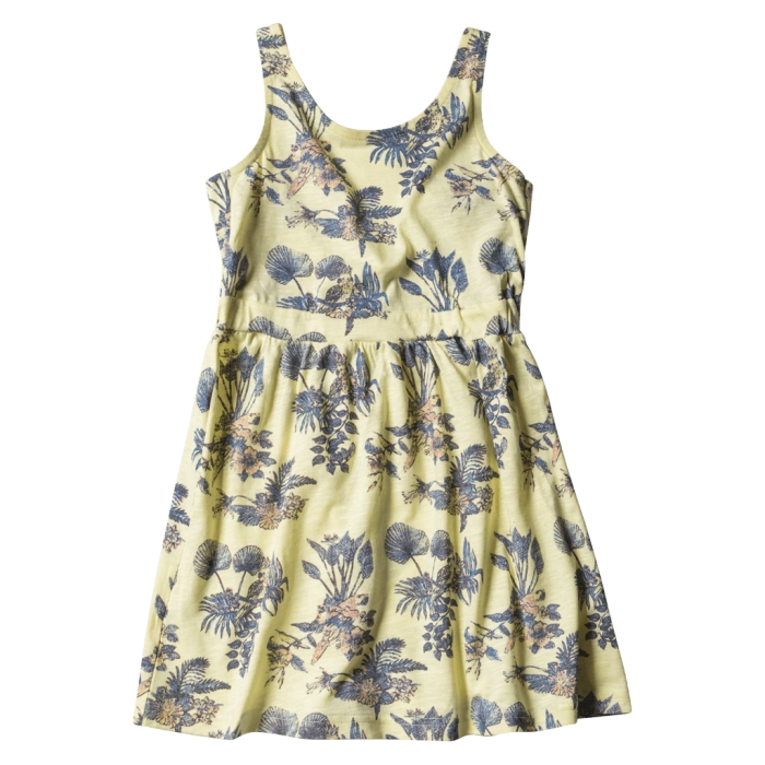 Παιδικό φόρεμα Joyce για κορίτσια Blossom Κίτρινο κοριτσίστικα μοντέρα οικονομικά καλοκαιρινά μακό καθημερινό