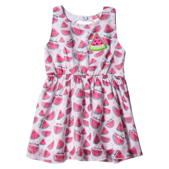 Παιδικό φόρεμα Joyce για κορίτσια Watermelon Φούξια κοριτσίστικα μοντέρα οικονομικά καλοκαιρινά με τούλι