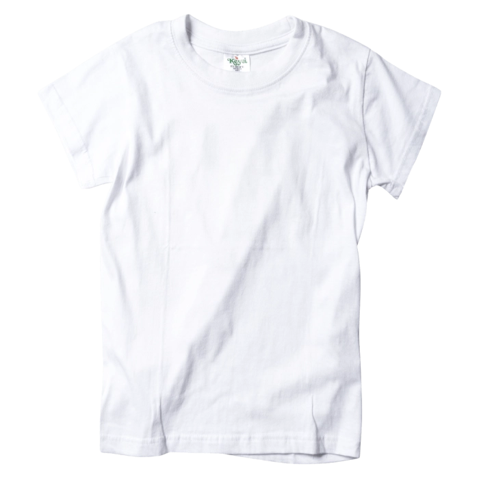 Παιδικό μπλουζάκι για αγόρια Άσπρο αγορίστικο κλασσικό tshirt οικονομικό