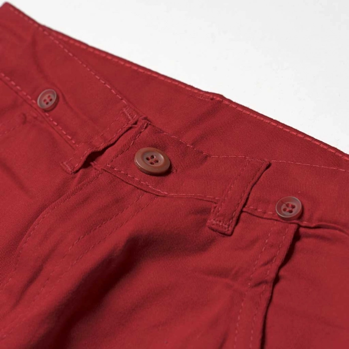 Παιδικό σετ για αγόρια Cesky Κόκκινο αγορίστικο ολοκληρωμένο σετ με πουκάμισο παπιγιόν τιράντες παντελόνι 5
