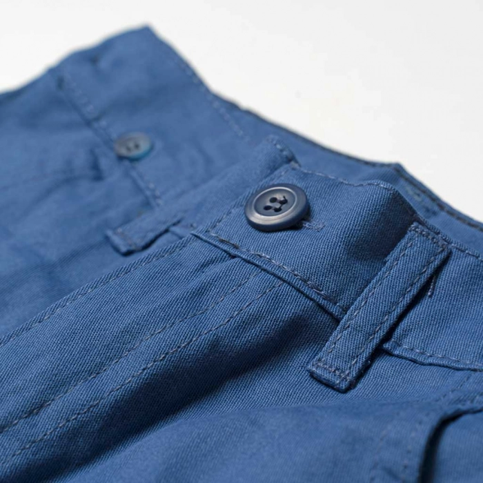 Παιδικό σετ για αγόρια Karlovy Μπλε αγορίστικο ολοκληρωμένο σετ με πουκάμισο παπιγιόν τιράντες παντελόνι 6
