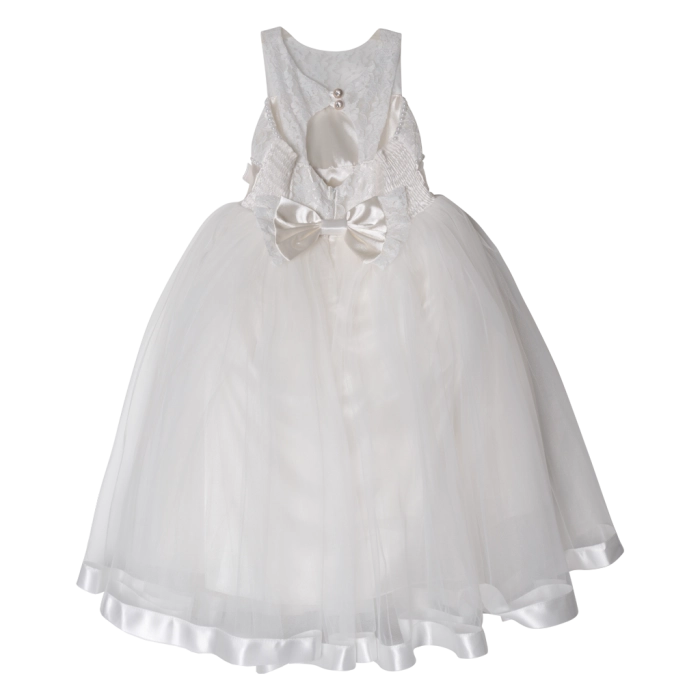 Παιδικό φόρμεα για κορίτσια Monterey άσπρο ακριβά φορέματα για γάμο βάφτιση εκκλησία αμπιγιέ καλά για κορίτσια ετών online 1
