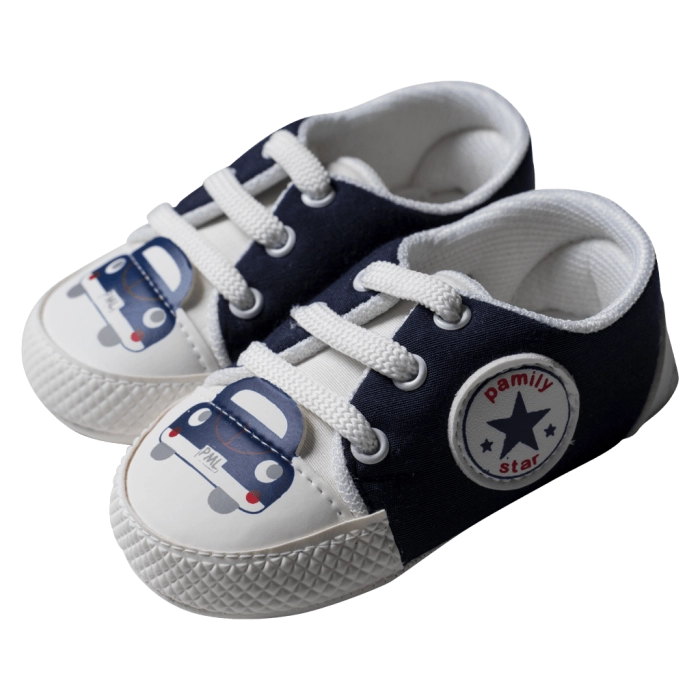 Βρεφικά παπούτσια αγκαλιάς για αγόρια Star Car μπλε αγορίστικο άνετο για βόλτα δώρο νεογέννητα αθλητικό μοντέρνο r