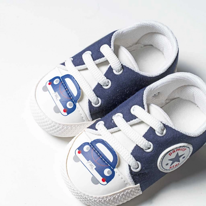 Βρεφικά παπούτσια αγκαλιάς για αγόρια Star Car μπλε αγορίστικο άνετο για βόλτα δώρο νεογέννητα αθλητικό μοντέρνο 3