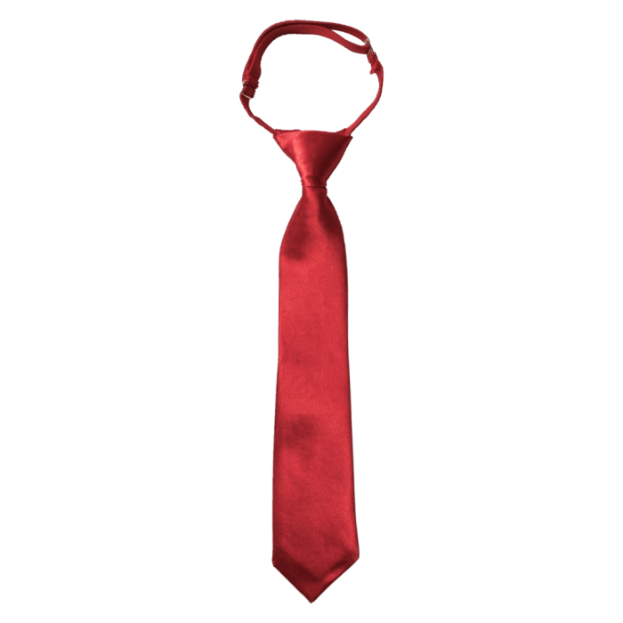 Παιδική γραβάτα για αγόρια Tie κόκκινο αγορίστικες ργαβάτες με κλιπς για αγοράκια ετών Online
