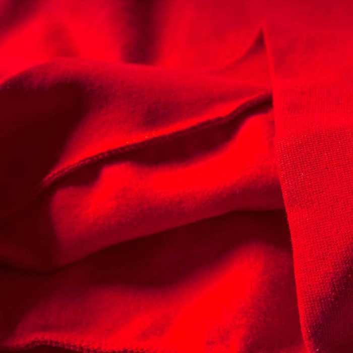 Παιδική μπλούζα για κορίτσια Red Κόκκινη κοριτσίστικη ποιοτική ζεστή φούτερ 1