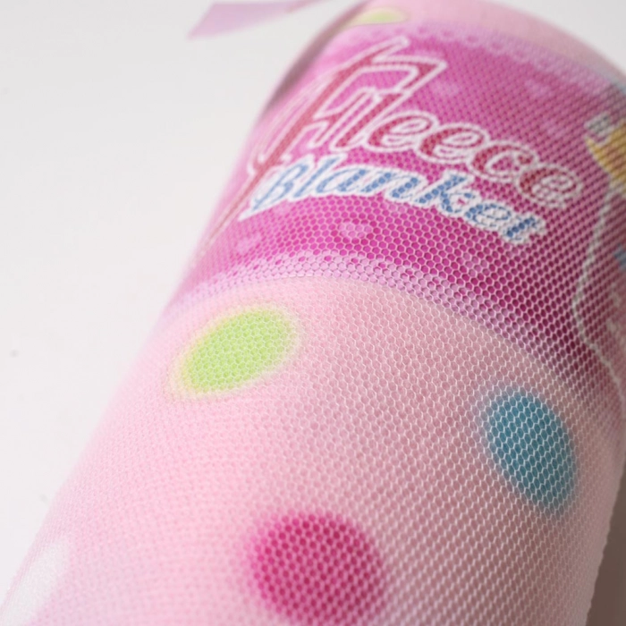 Βρεφική κουβέρτα fleece ροζ κουβερτούλες για κοριτσάκια μωρά μηνών online δώρο2