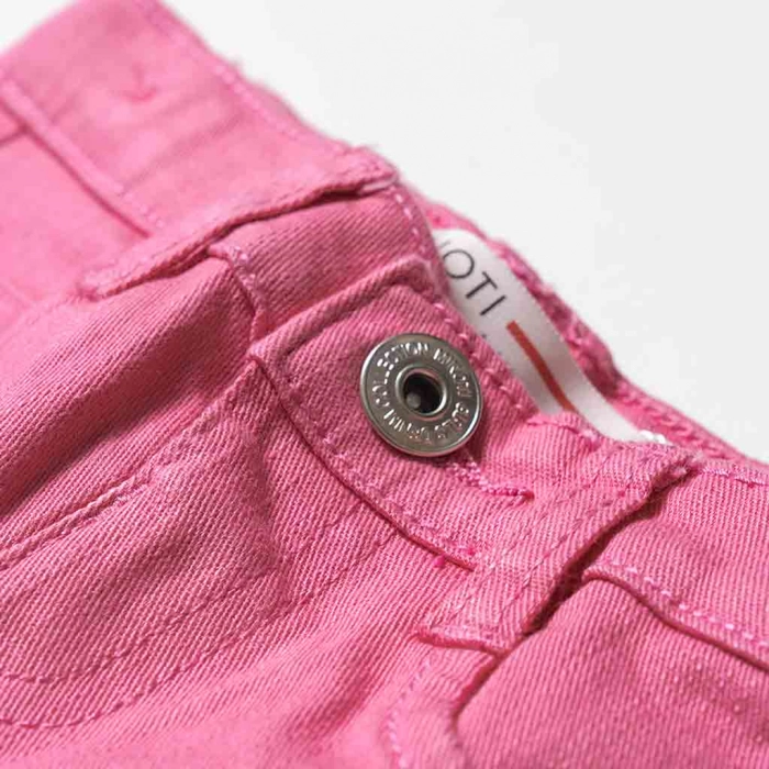 Παιδικό παντελόνι Minoti για κορίτσια Pant ροζ κοριτσίστικο επώνυμο ρούχο οικονομικό παιδικό ρούχο κουμπί