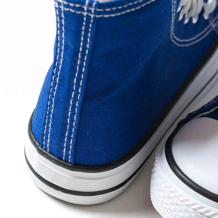 Παιδικά παπούτσια Stars για παιδικό After All μπλε οικονομικά παιδικά παπουτσάκια μοντέρνα αγορίστικα κοριτσίστικα νούμερο πίσω
