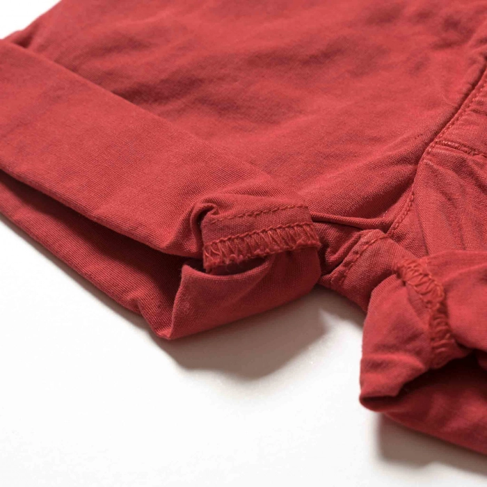 Παιδικό σορτς για αγόρια Chinno κόκκινο αγορίστικα επώνυμα παιδικά ρούχα online ετών μπατζάκι