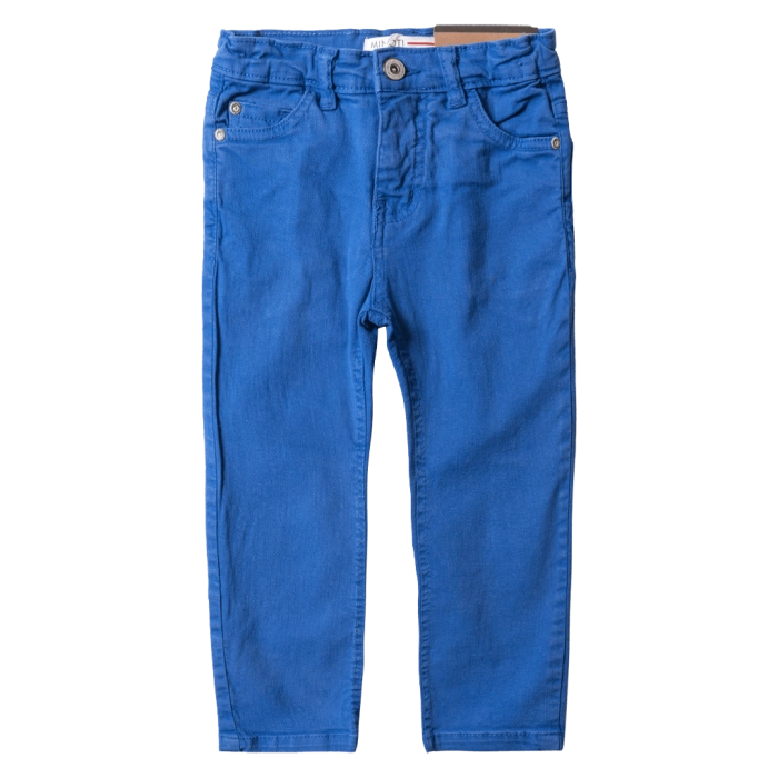 Παιδικό παντελόνι Minoti για αγόρια Twill μπλε επώνυμα παιδικά ρούχα οnline παντελόνια αγορίστικα ετών