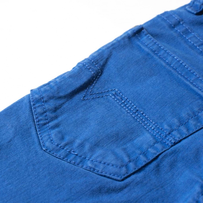 Παιδικό παντελόνι Minoti για αγόρια Twill μπλε επώνυμα παιδικά ρούχα οnline παντελόνια αγορίστικα ετών 4