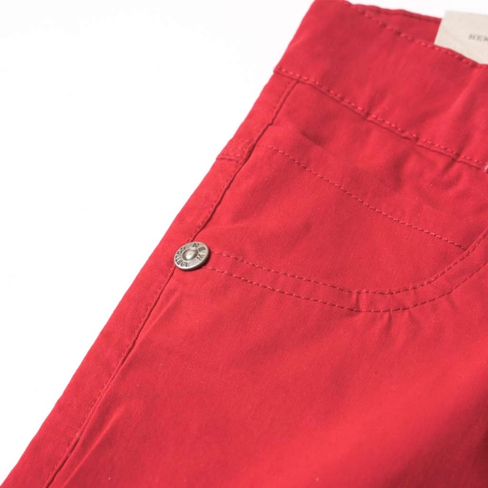 Παιδικό παντελόνι New College για αγόρια Field κόκκινο οικονομικά σετάκια για αγόρια ετών online 3