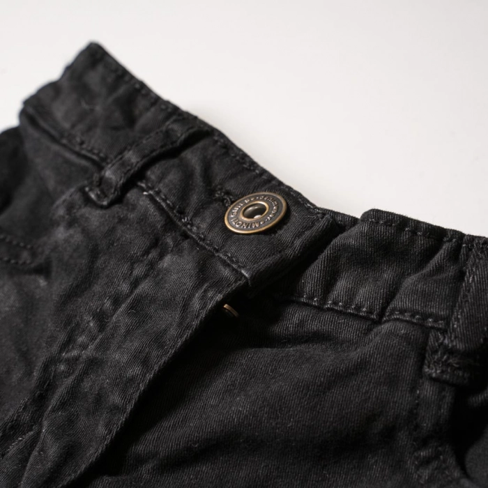 Παιδικό παντελόνι Minoti για αγόρια Jeg μαύρο επώνυμα παιδικά ρούχα μοντέρνα παντελόνια για αγόρια ετών 4