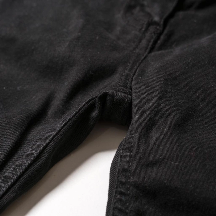 Παιδικό παντελόνι Minoti για αγόρια Jeg μαύρο επώνυμα παιδικά ρούχα μοντέρνα παντελόνια για αγόρια ετών 3