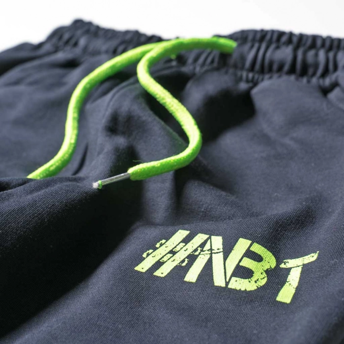 Παιδικό παντελόνι φόρμας για αγόρια NBT Μπλε Λαχανί αγορίστικο ποιοτικό αθλητικό άνετο μοντέρνο οικονομικό 4