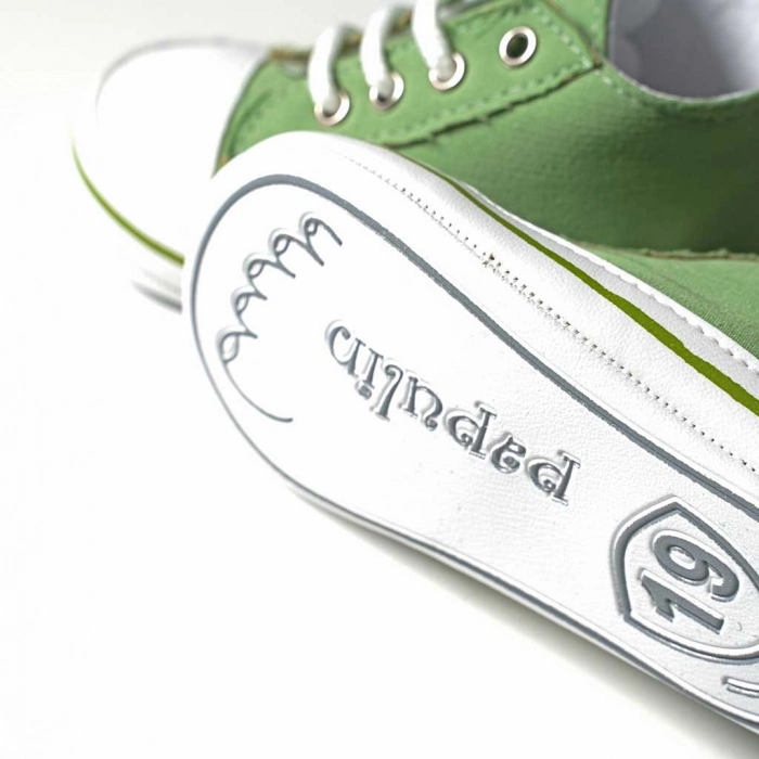 Βρεφικά παπούτσια για αγόρια Stary Πράσινο αγορίστικα μποτάκια με κορδόνια μοντέρνα 3