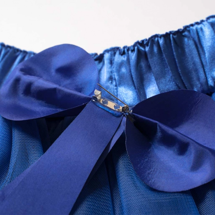 Παιδική φούστα tutu για κορίτσια Grecia μπλε φούστες με τούλι μονόχρωμες για εκδηλώσεις παραστάσεις αστεράκια online 5