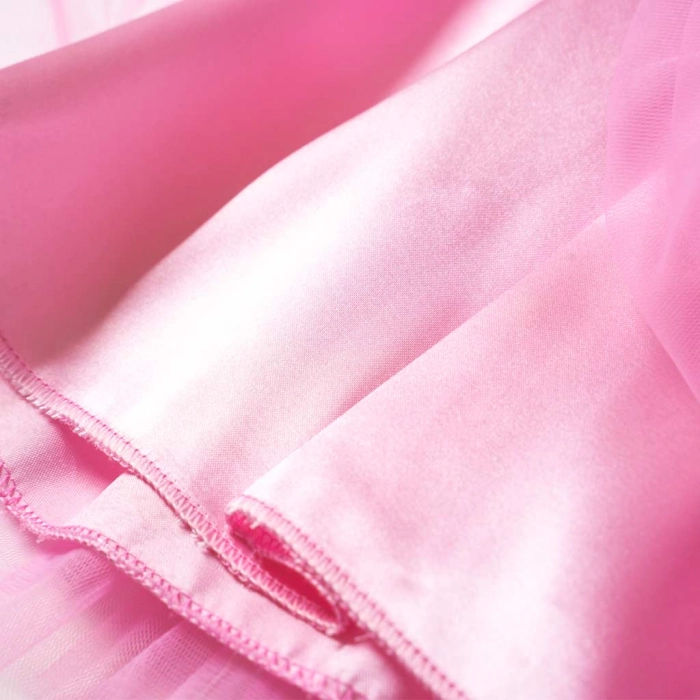 Παιδική φούστα tutu για κορίτσια Grecia ροζ φούστες με τούλι μονόχρωμες για εκδηλώσεις παραστάσεις αστεράκια online 6