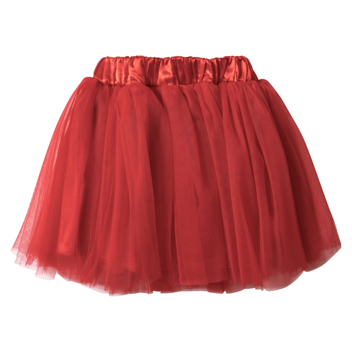 Παιδική φούστα tutu για κορίτσια Grecia κόκκινο φούστες με τούλι μονόχρωμες για εκδηλώσεις παραστάσεις αστεράκια online 1