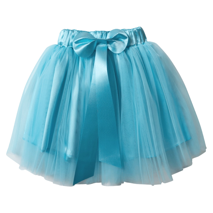 Παιδική φούστα tutu για κορίτσια Grecia γαλάζιο φούστες με τούλι μονόχρωμες για εκδηλώσεις παραστάσεις αστεράκια online
