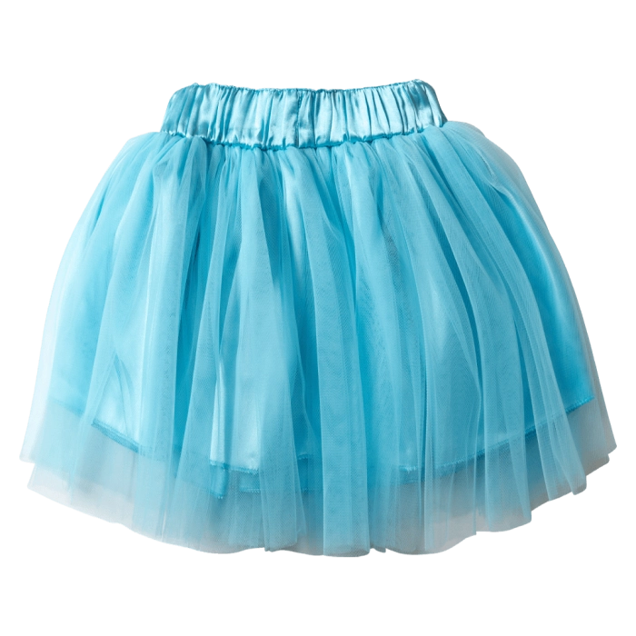 Παιδική φούστα tutu για κορίτσια Grecia γαλάζιο φούστες με τούλι μονόχρωμες για εκδηλώσεις παραστάσεις αστεράκια online 1
