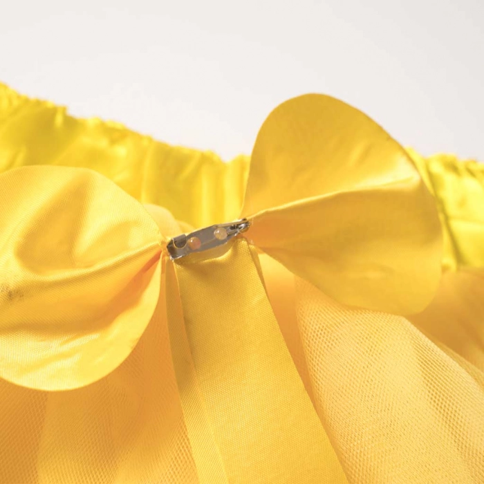 Παιδική φούστα tutu για κορίτσια Grecia κίτρινο φούστες με τούλι μονόχρωμες για εκδηλώσεις παραστάσεις αστεράκια online 5